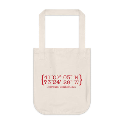 Norwalk Coordinates Organic Canvas Tote Bag