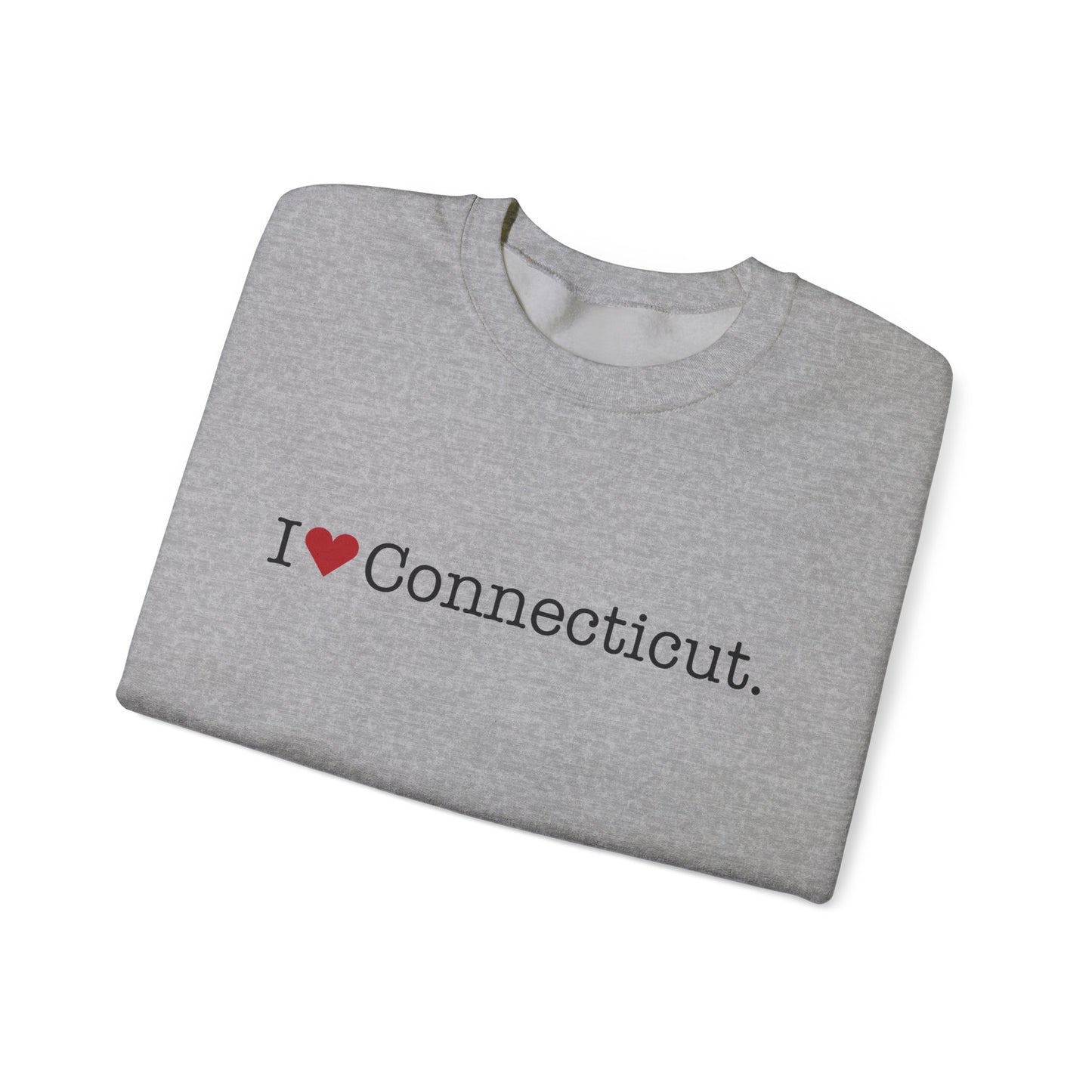 I Heart Connecticut. Unisex Heavy Blend™ Crewneck Sweatshirt