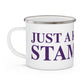 Just a kid from Stamford Enamel Camping Mug
