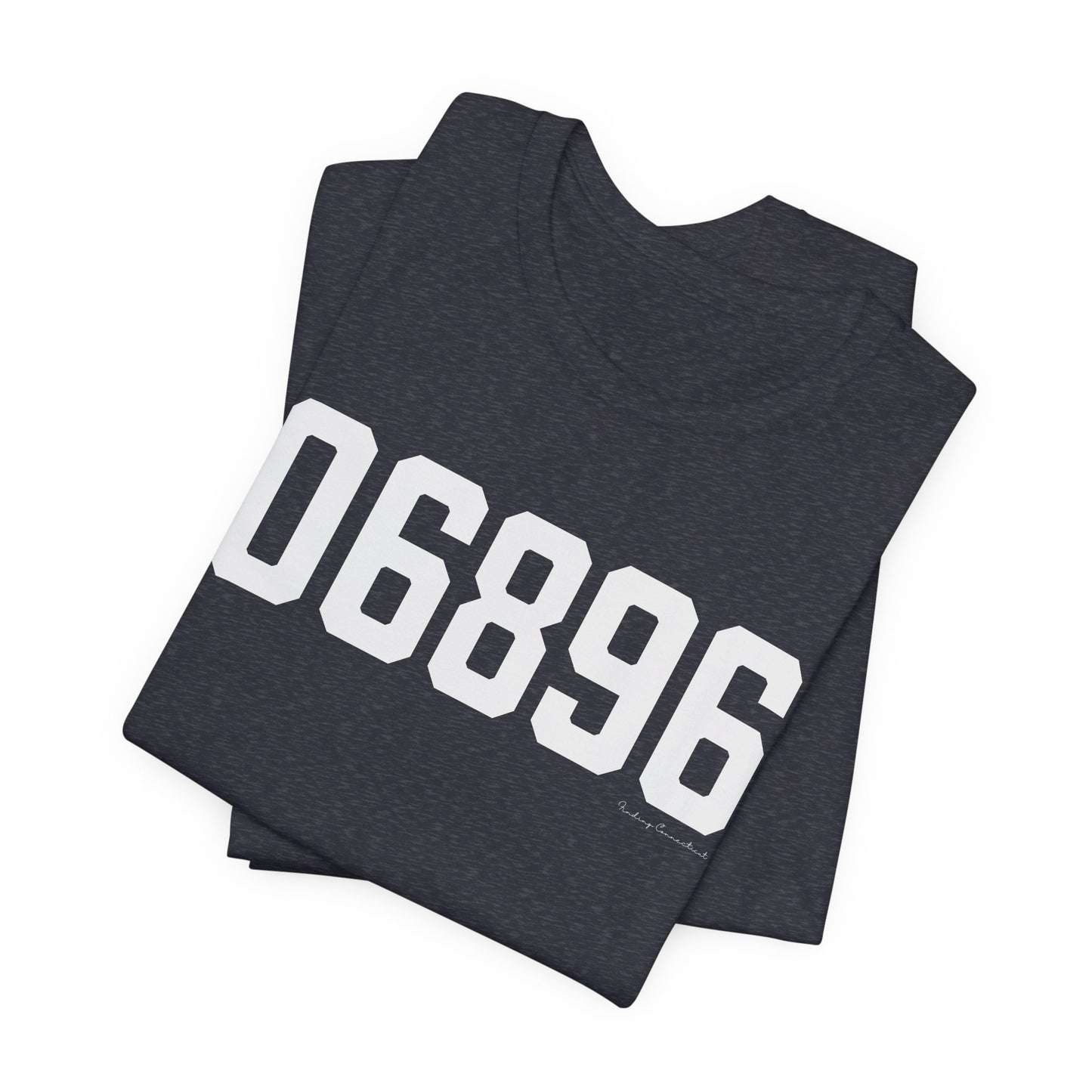 06896 Redding CT Zip Code Unisex Jersey Short Sleeve T-Shirt