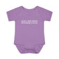Just a kid from Windsor Locks Infant Baby Rib Bodysuit