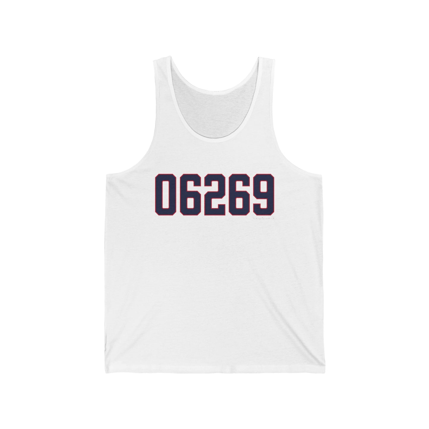 06269 Storrs Connecticut Zip Code Unisex Jersey Tank Top