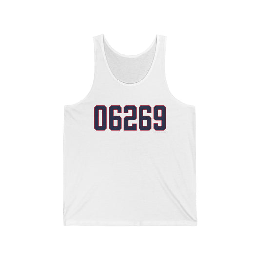 06269 Storrs Connecticut Zip Code Unisex Jersey Tank Top