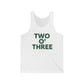 Two O’ Three Unisex Jersey Tank Lucky Green – St. Patrick’s Day