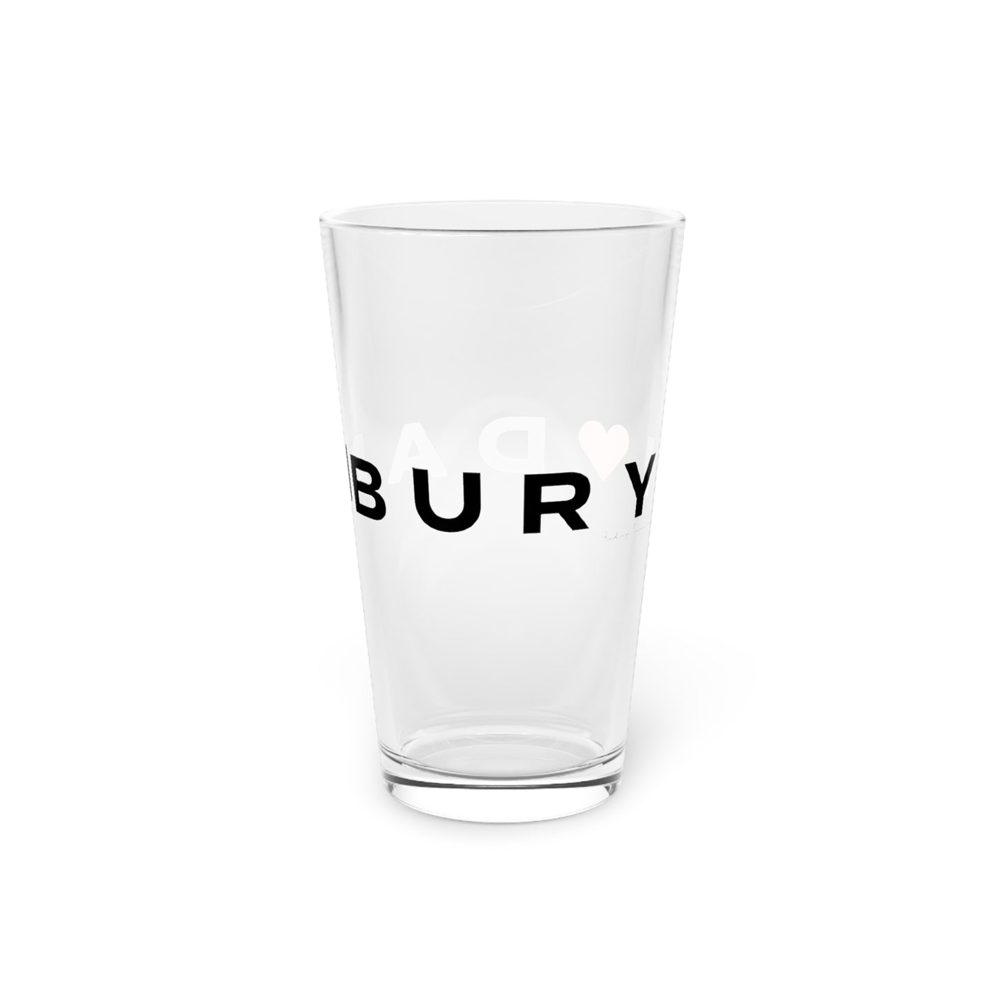 Danbury Vision Pint Glass, 16oz