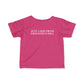 Just a kid from Greenfield Hill Infant Fine Jersey T-Shirt