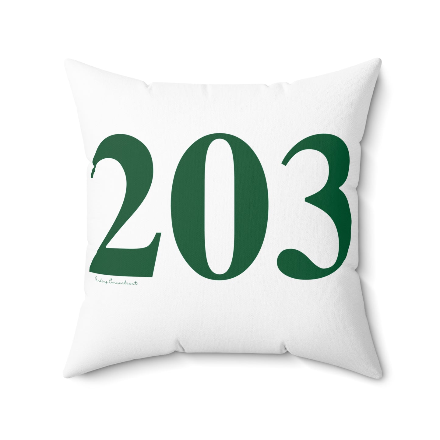 203 Spun Polyester Square Pillow Lucky Green – St. Patrick’s Day