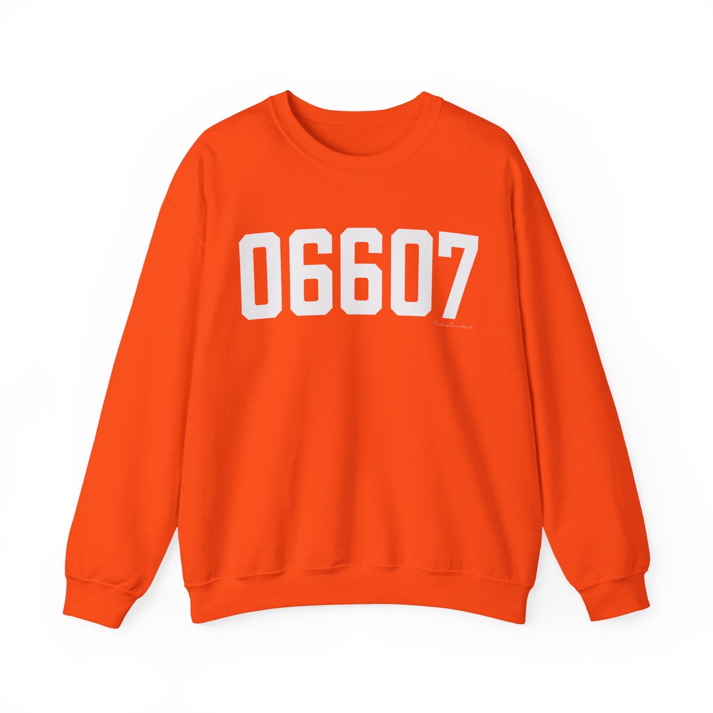 06607 Bridgeport CT Zip Code Unisex Heavy Blend™ Crewneck Sweatshirt