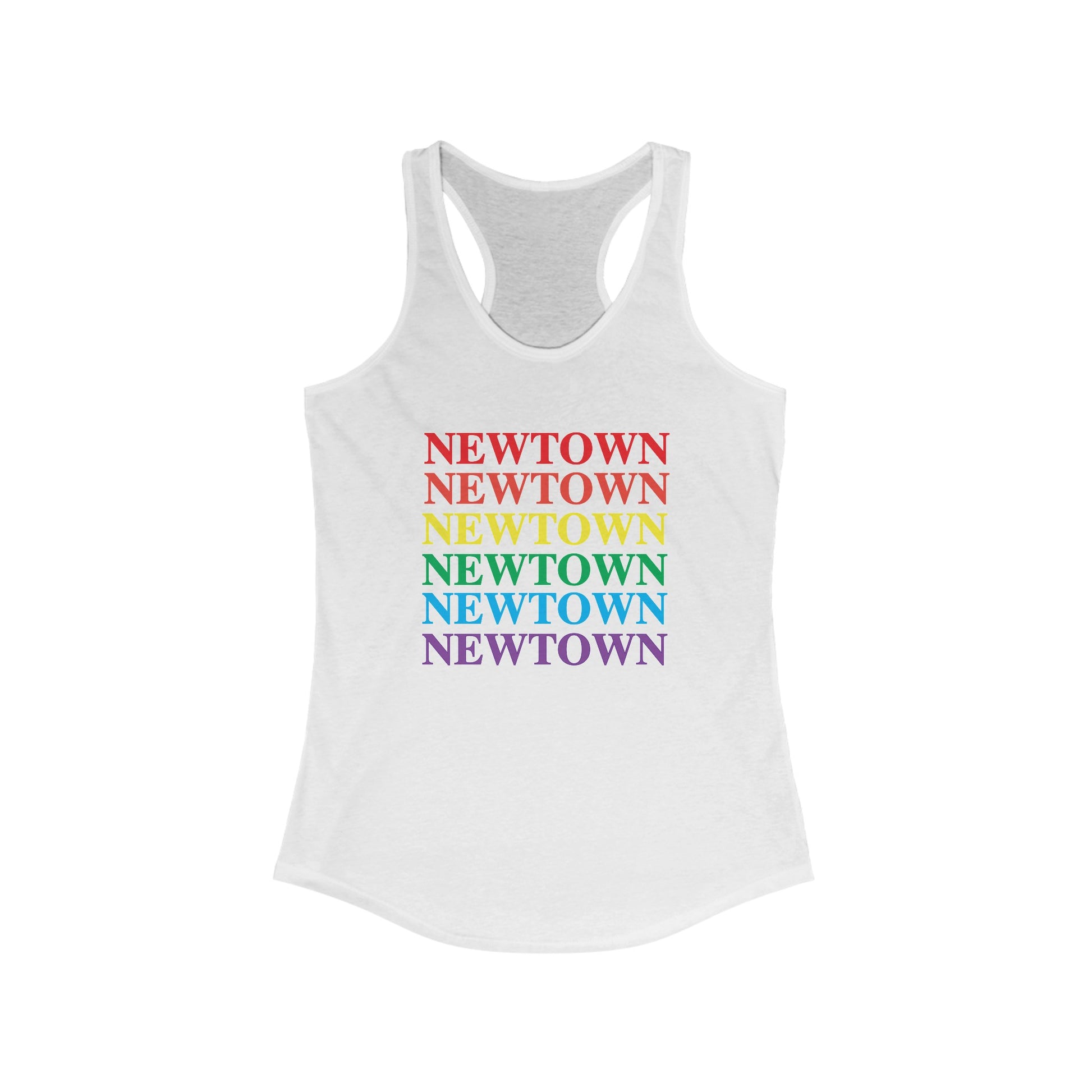 newtown connecticut pride tank top shirt