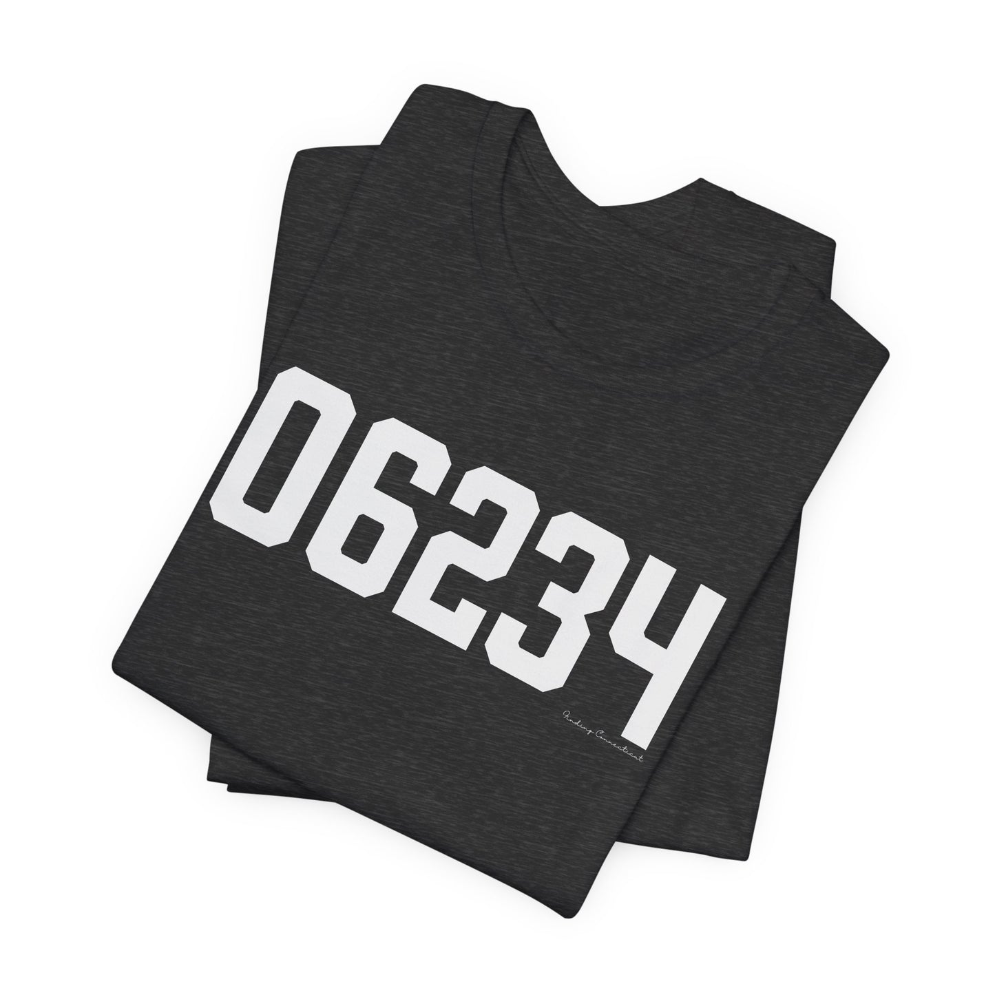 06234 Brooklyn CT Zip Code Unisex Jersey Short Sleeve T-Shirt