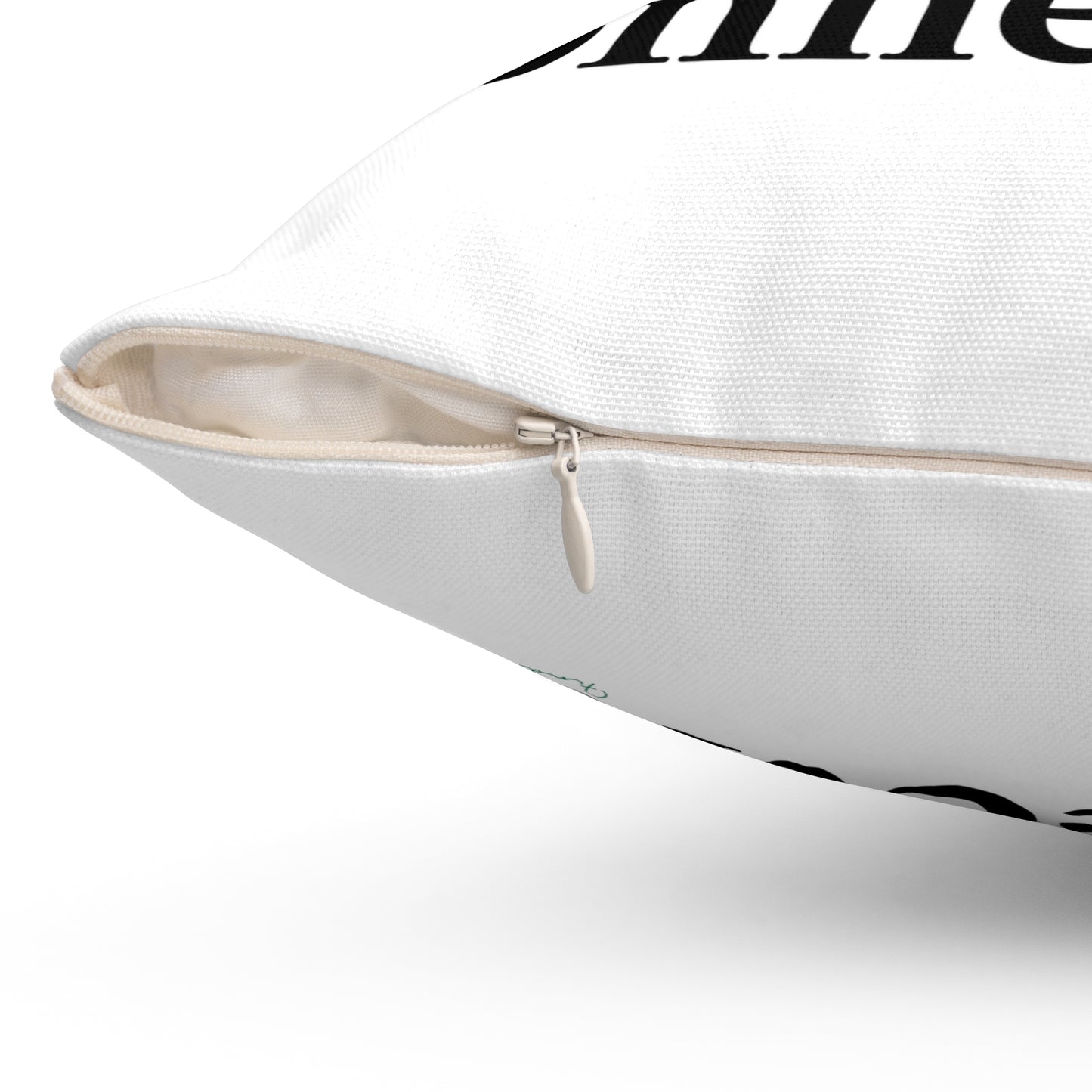 I Clover Connecticut Spun Polyester Square Pillow