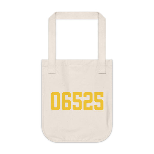 06525 Woodbridge Connecticut Zip Code Organic Canvas Tote Bag
