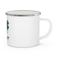 I Clover Chester Enamel Camping Mug