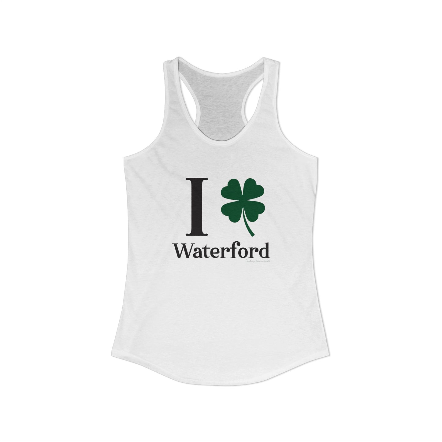 I Clover Waterford Women's Ideal Racerback Tank Top