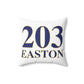 203 Easton Spun Polyester Square Pillow