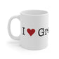 I Heart Greenwich. Mug 11oz