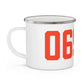 06905 Stamford Connecticut Zip Code Enamel Camping Mug