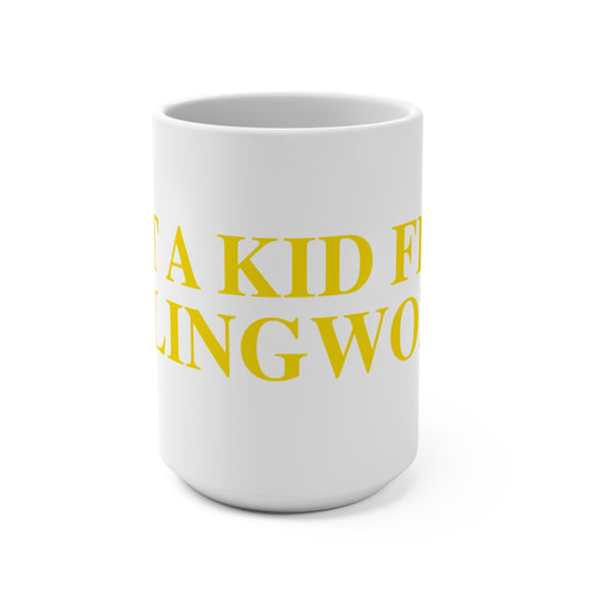 Just a kid from Killingworth Mug 15oz