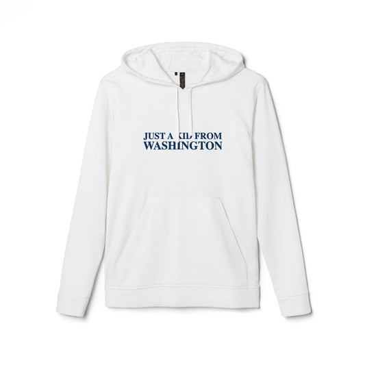 Just a kid from Washington adidas Unisex Fleece Hoodie