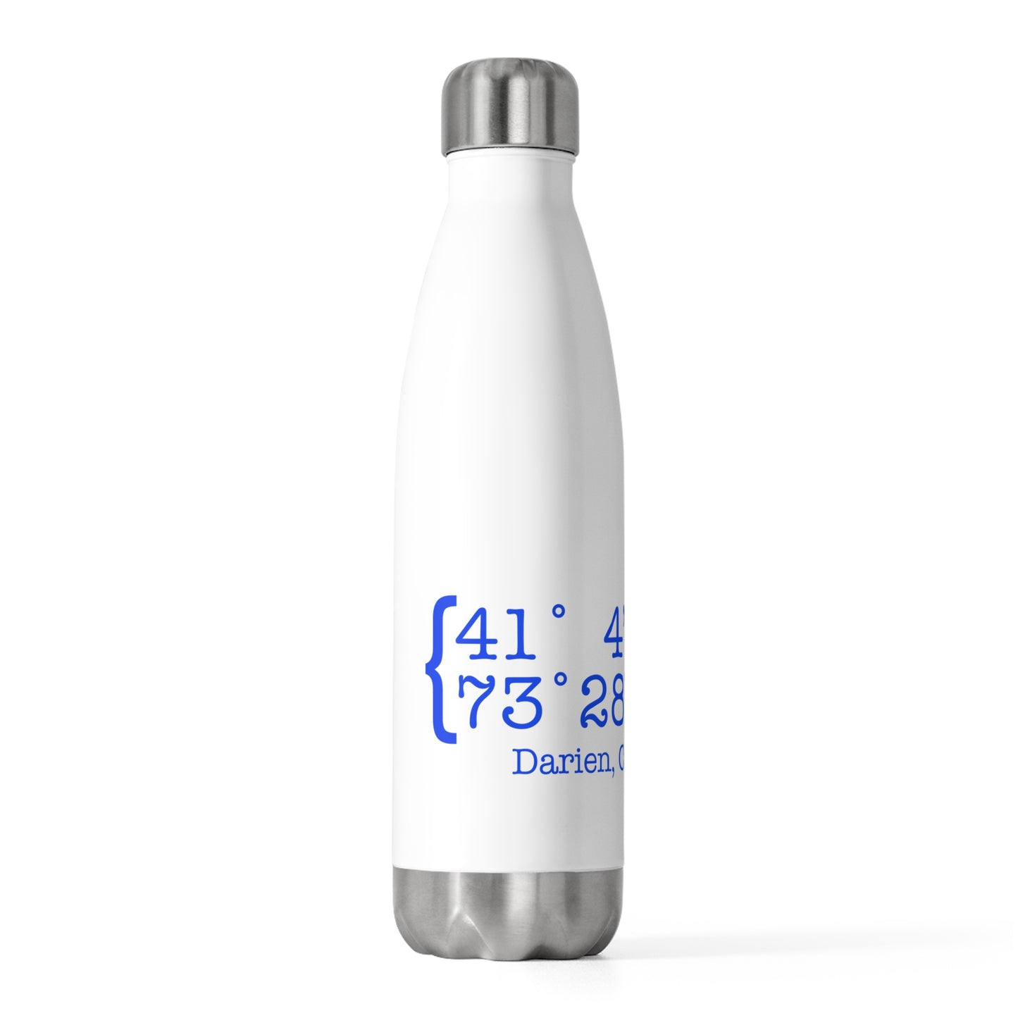 Darien Coordinates 20oz Insulated Bottle