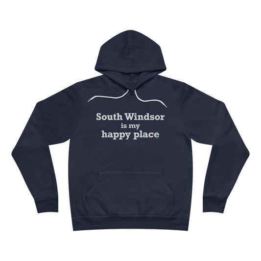 South Windsor is My Happy Place Unisex Sponge Fleece Pullover Hoodie