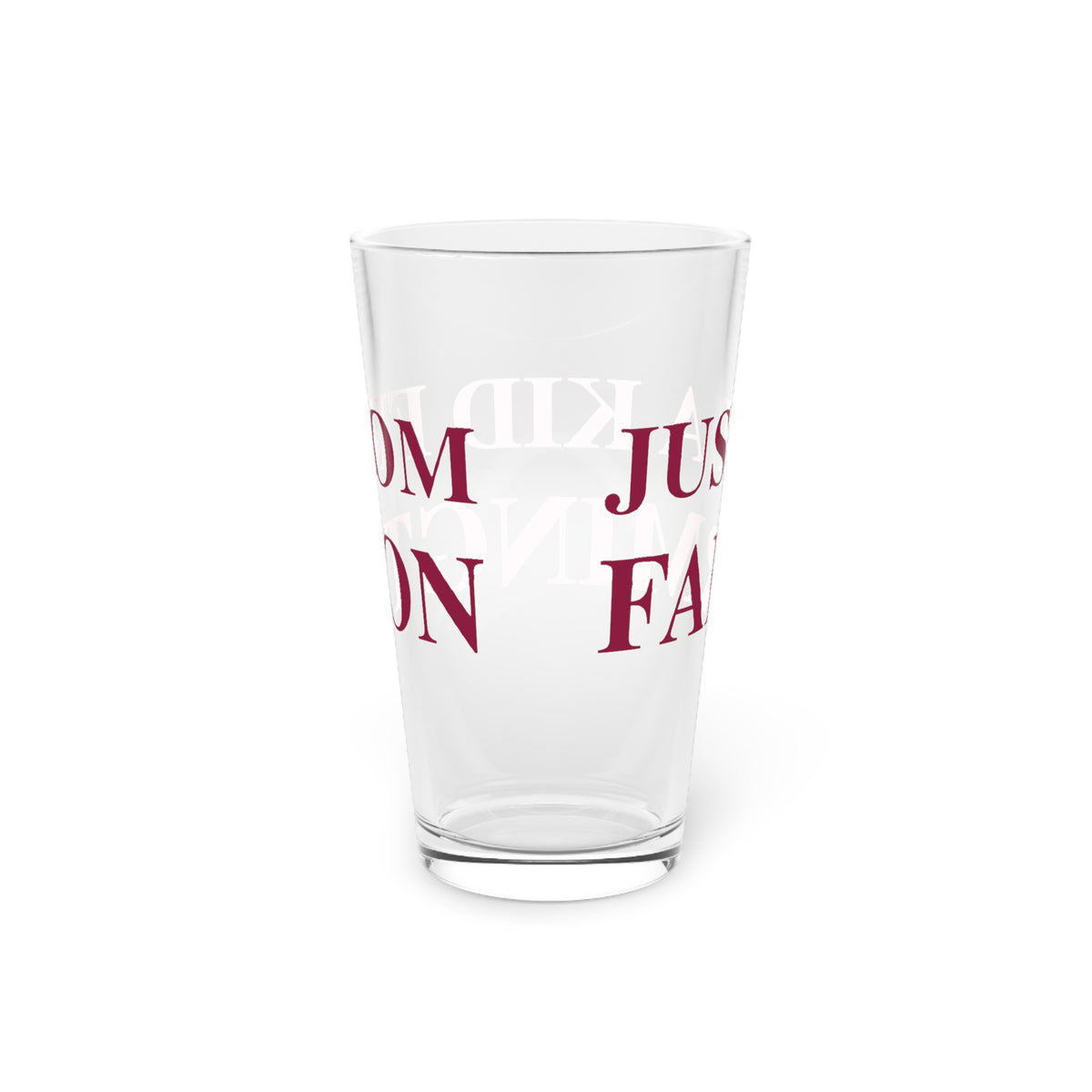 Just a kid from Farmington Pint Glass, 16oz