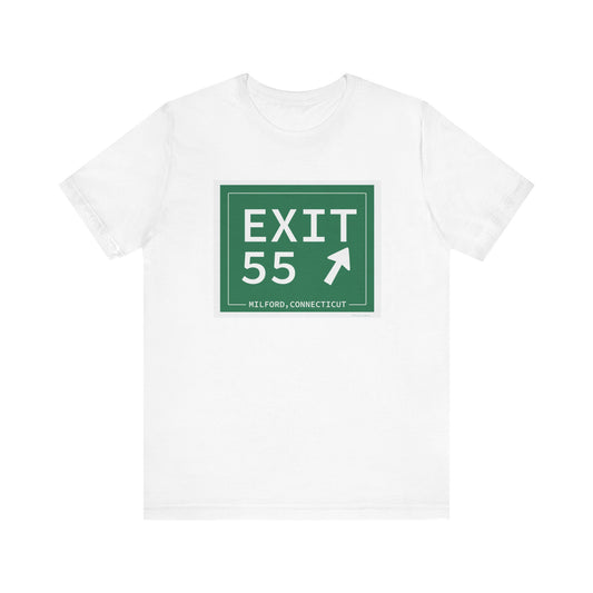 Vintage Exit 55 WCP Sign Unisex Jersey Short Sleeve T-Shirt