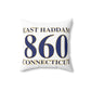 East Haddam 860 Connecticut Spun Polyester Square Pillow