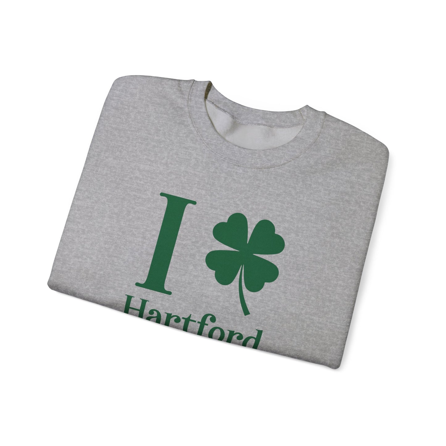 I Clover Hartford Unisex Heavy Blend™ Crewneck Sweatshirt