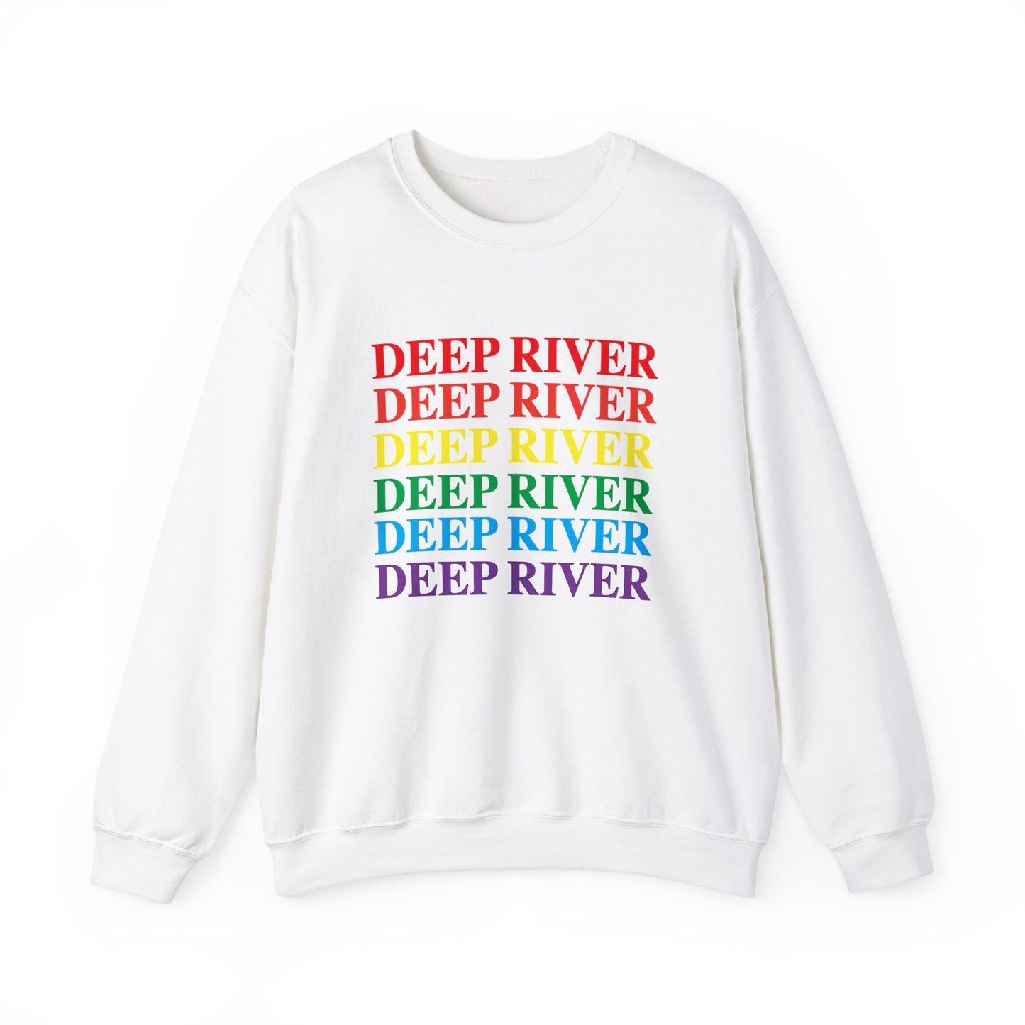 Deep River Pride Unisex Heavy Blend™ Crewneck Sweatshirt