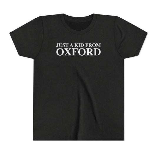 Just a kid from Oxford Youth Short Sleeve T-Shirt