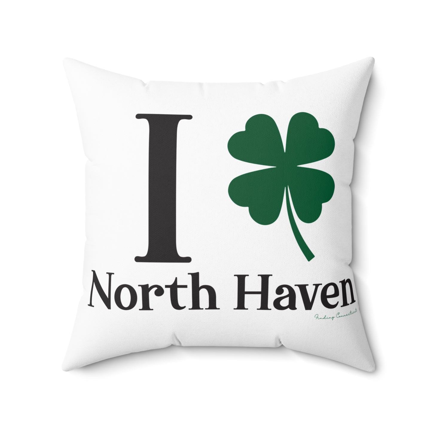 I Clover North Haven Spun Polyester Square Pillow