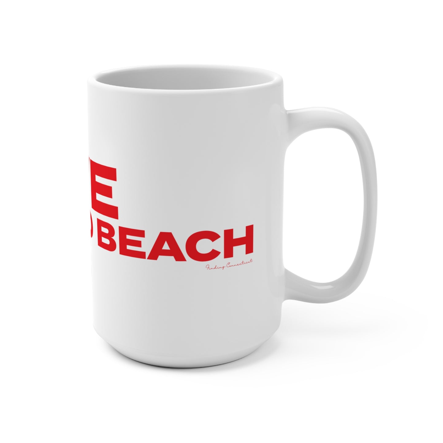 Love Fairfield Beach Mug 15oz
