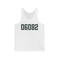 06082 Enfield Connecticut Zip Code Unisex Jersey Tank Top