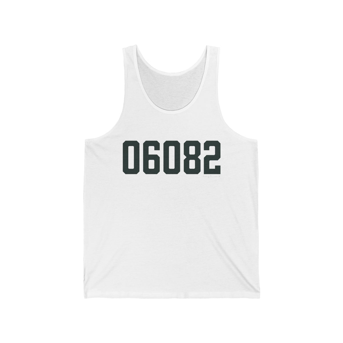 06082 Enfield Connecticut Zip Code Unisex Jersey Tank Top