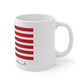 Guilford Connecticut Flag Mug 11oz