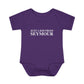 Just a kid from Seymour Infant Baby Rib Bodysuit