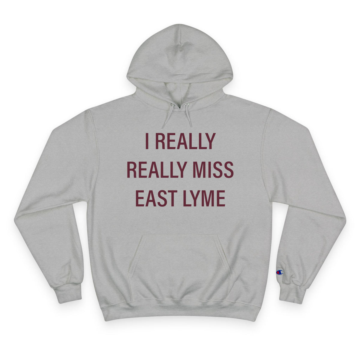 I Really Really Miss East Lyme Champion Hoodie