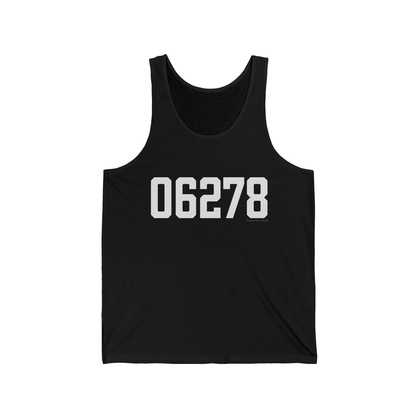 06278 Ashford CT Zip Code Unisex Jersey Tank Top