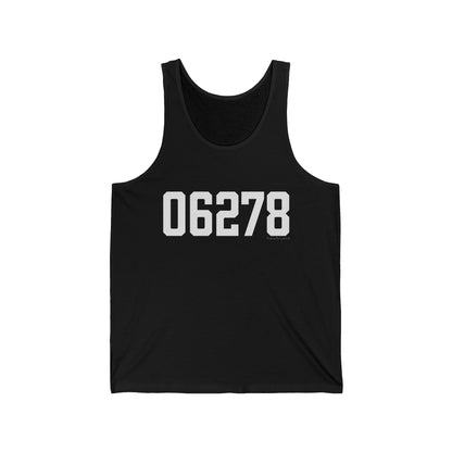 06278 Ashford CT Zip Code Unisex Jersey Tank Top