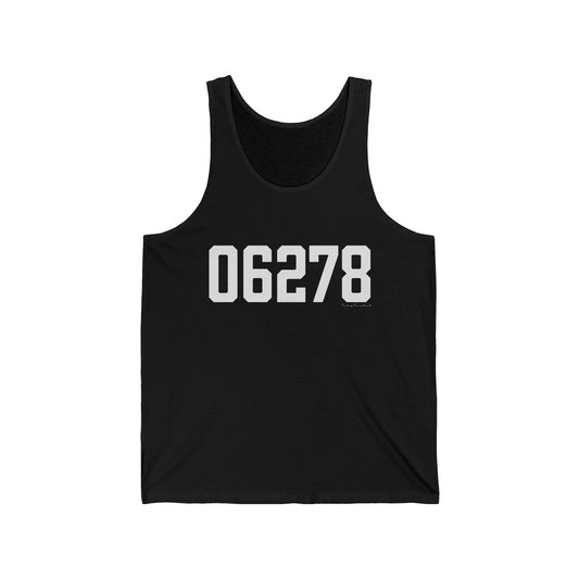 06278 Ashford CT Zip Code Unisex Jersey Tank Top