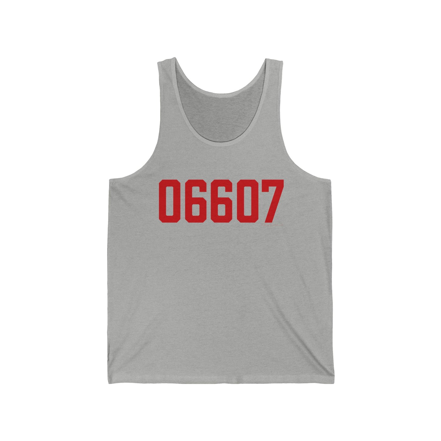06607 Bridgeport Connecticut Zip Code Unisex Jersey Tank Top