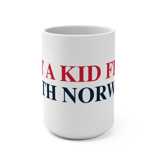 Just a kid from South Norwalk Mug 15oz