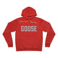 Goose Zip Code - Gray & Purple Unisex Sponge Fleece Pullover Hoodie