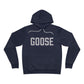 Goose Zip Code - Gray & Purple Unisex Sponge Fleece Pullover Hoodie