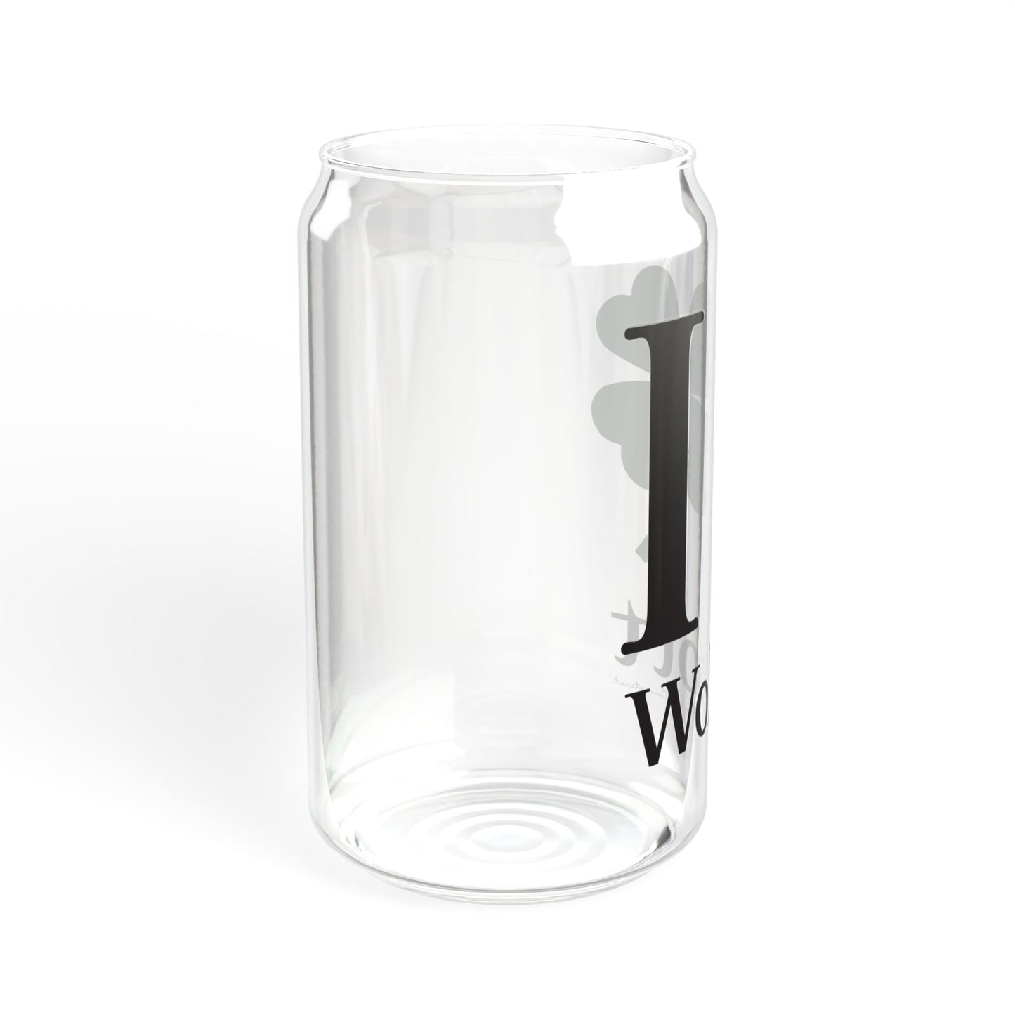 I Clover Wolcott Sipper Glass, 16oz