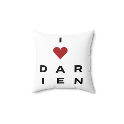 Darien Vision Spun Polyester Square Pillow