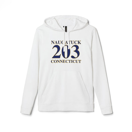 Naugatuck 203 Connecticut adidas Unisex Fleece Hoodie