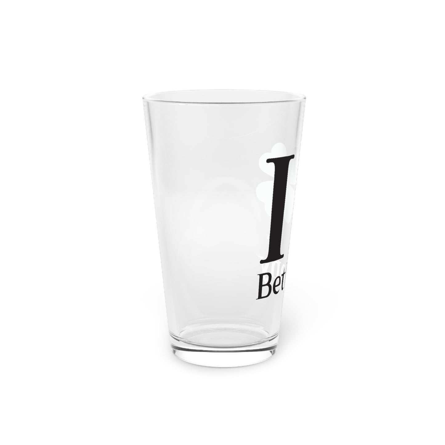 I Clover Bethany Pint Glass, 16oz