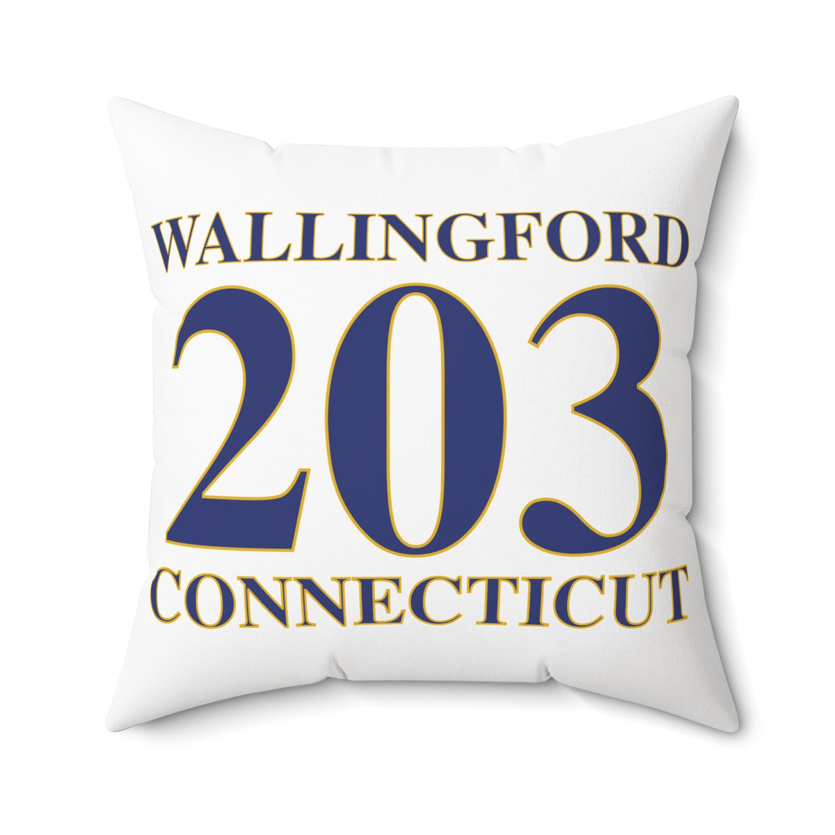 Wallingford 203 Connecticut Polyester Square Pillow